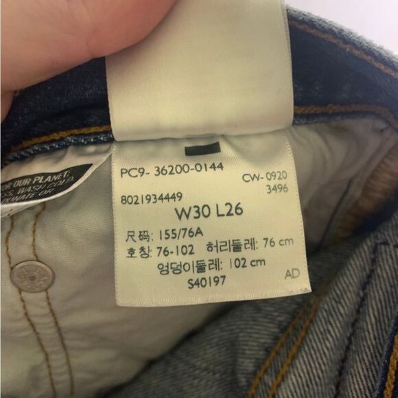 Levi’s Size 30 Blue Distressed‎ 501 Jeans - Picture 5 of 7